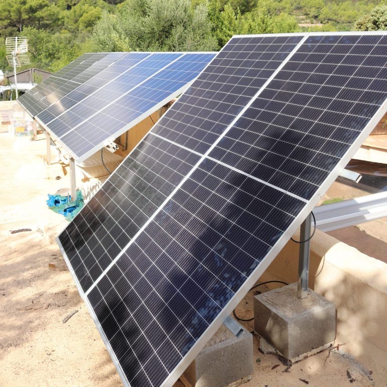 Aumento de paneles solares