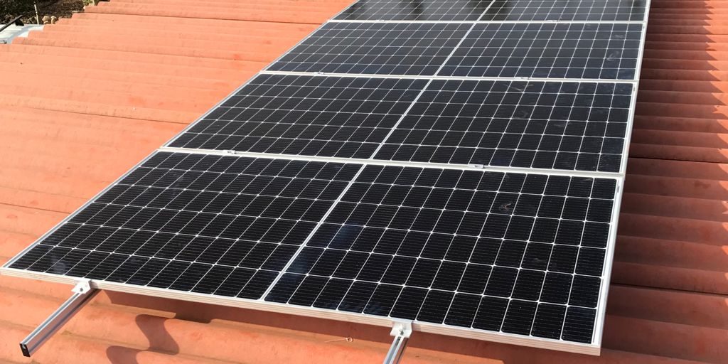 Placas solares para fin de semana